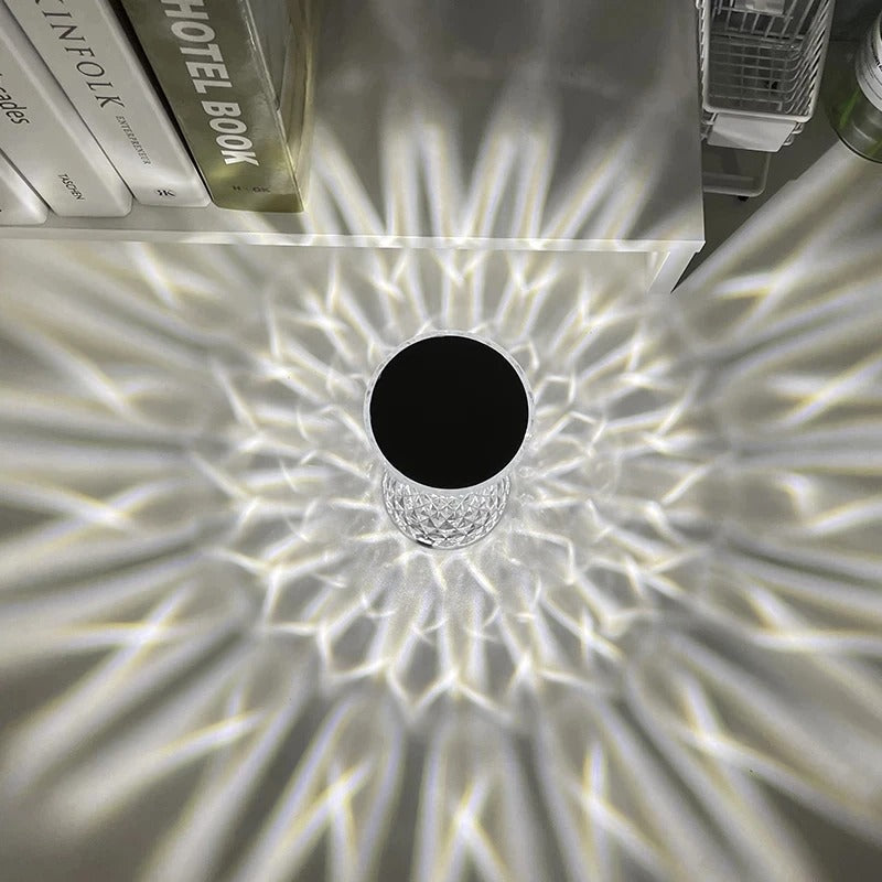 Elegant Crystal Glass Vase