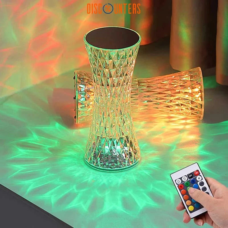Elegant Crystal Glass Vase