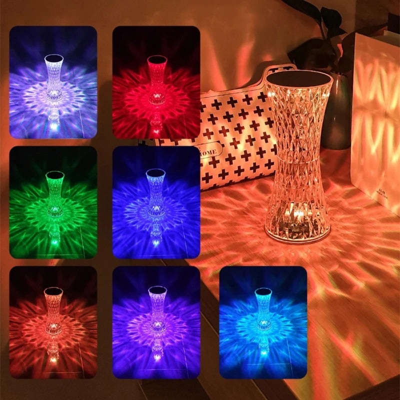 Elegant Crystal Glass Vase